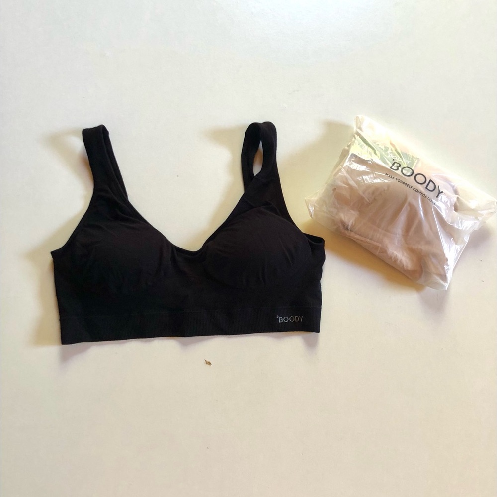 Boody seamfree padded crop bra